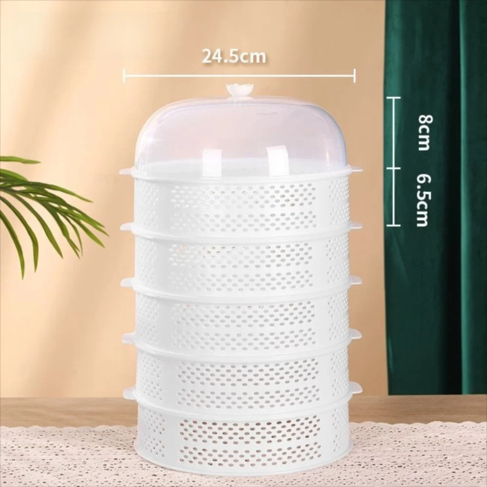 Multi-Layer Food Storage Basket
